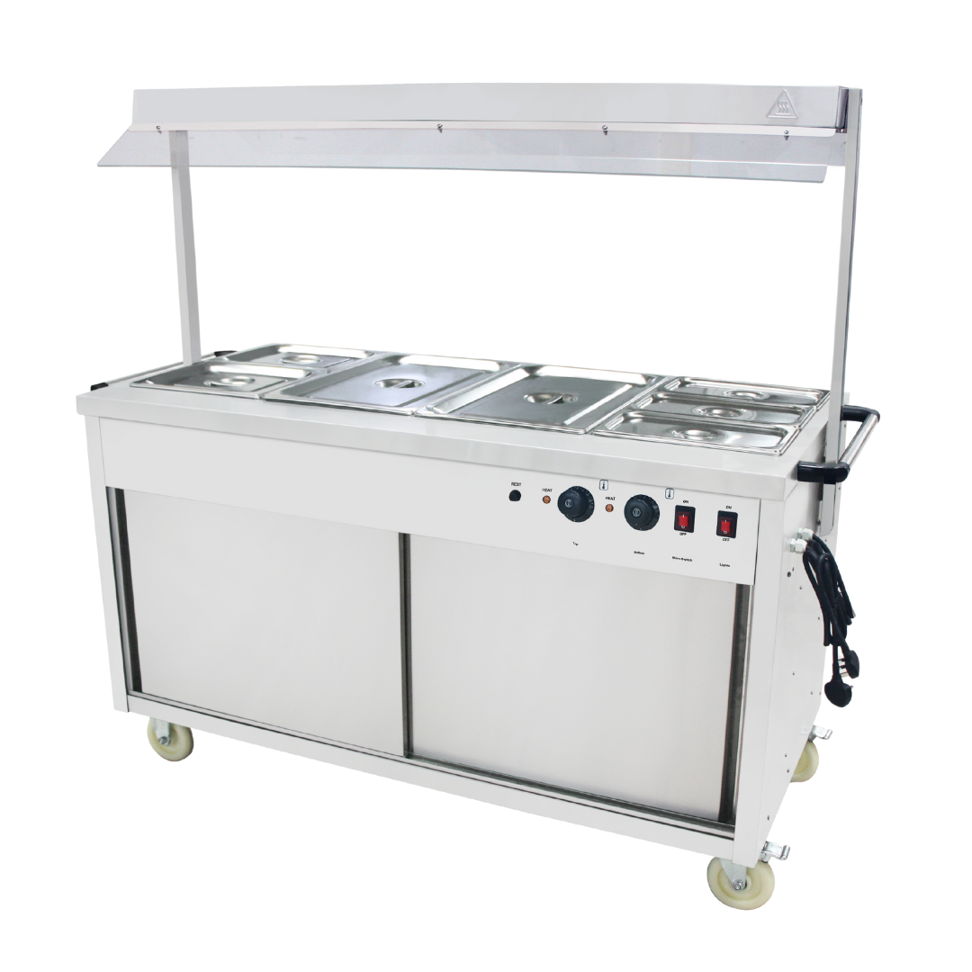 291006 - Food Warmer Cart with Light