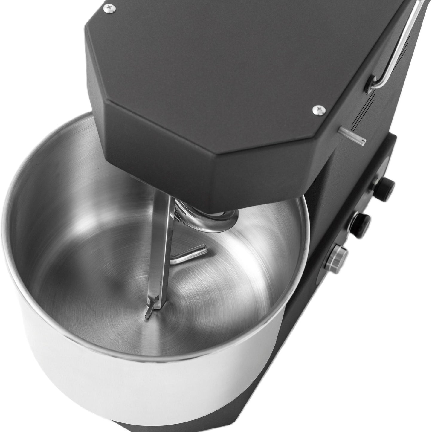 Commercial Table Spiral Dough Mixer 10L Stainless Steel Bowl 470x290x460mm | JMM404