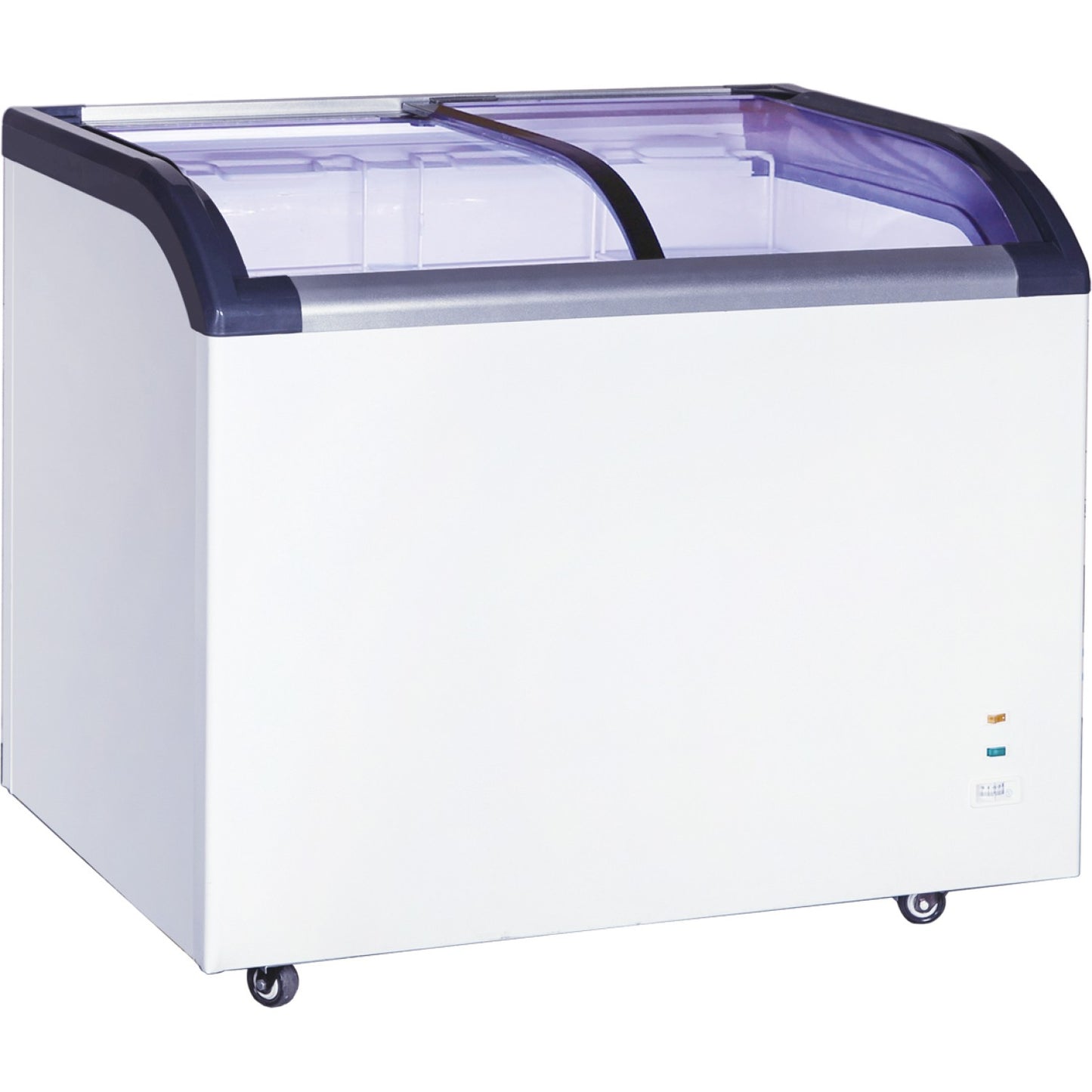 Commercial Display Chest freezer Curved sliding glass lid 263 litres | LVNT366