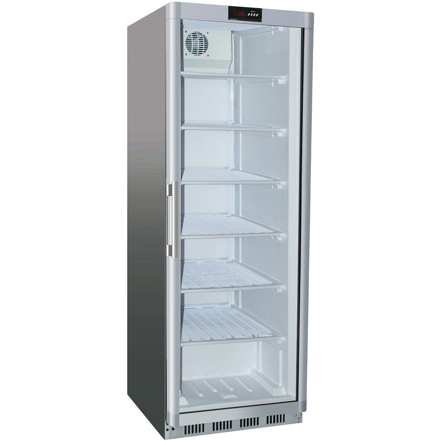 Commercial Freezer Upright cabinet Stainless steel 361 litres Single glass door | SF400G