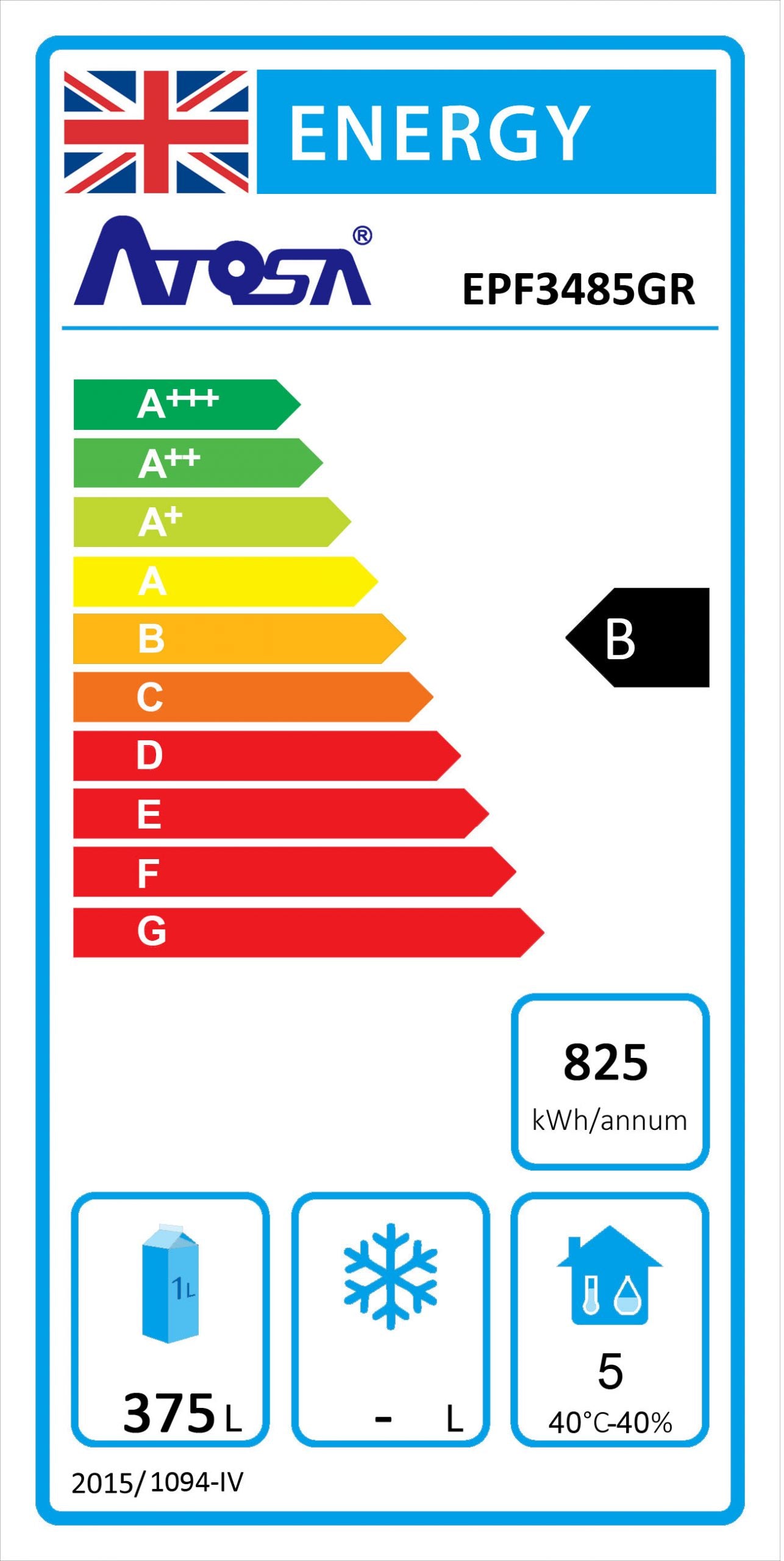 Atosa Pizza Counter 3 Doors with 2000mm VRX unit & GN Pans 100mm EPF3485GR + VRX2000/330