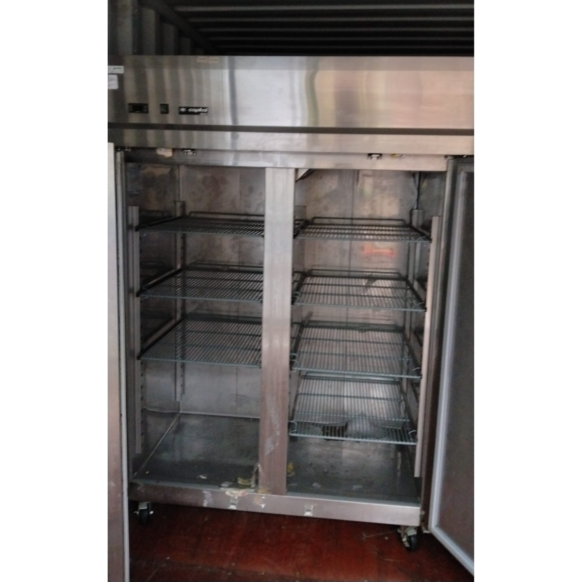 Double Door Commercial Refrigerator – Stainless Steel Upright Fridge - Refurbished