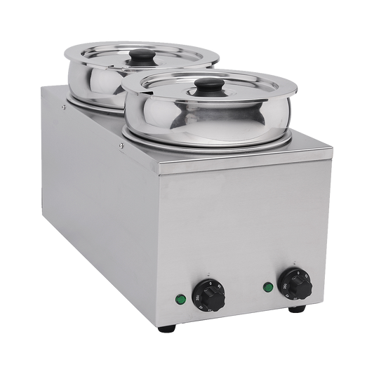 101051 -  Bain Marie with Hot Pot 6.5Lx2