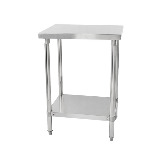 141001 - Stainless Steel Table 600x600mm (WxD)