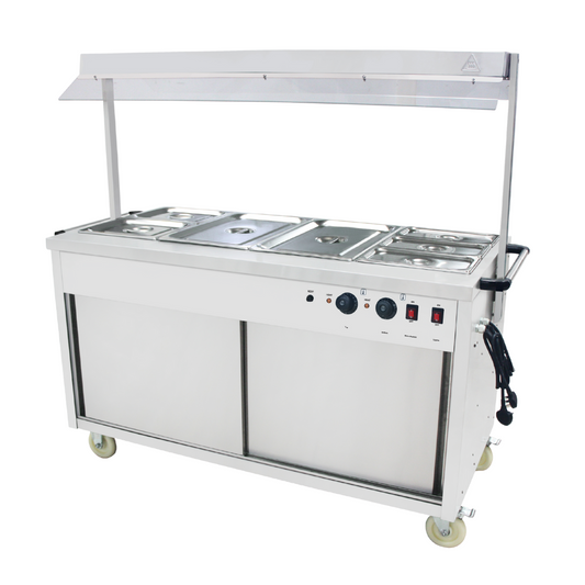 291006 -  Food Warmer Cart with Light