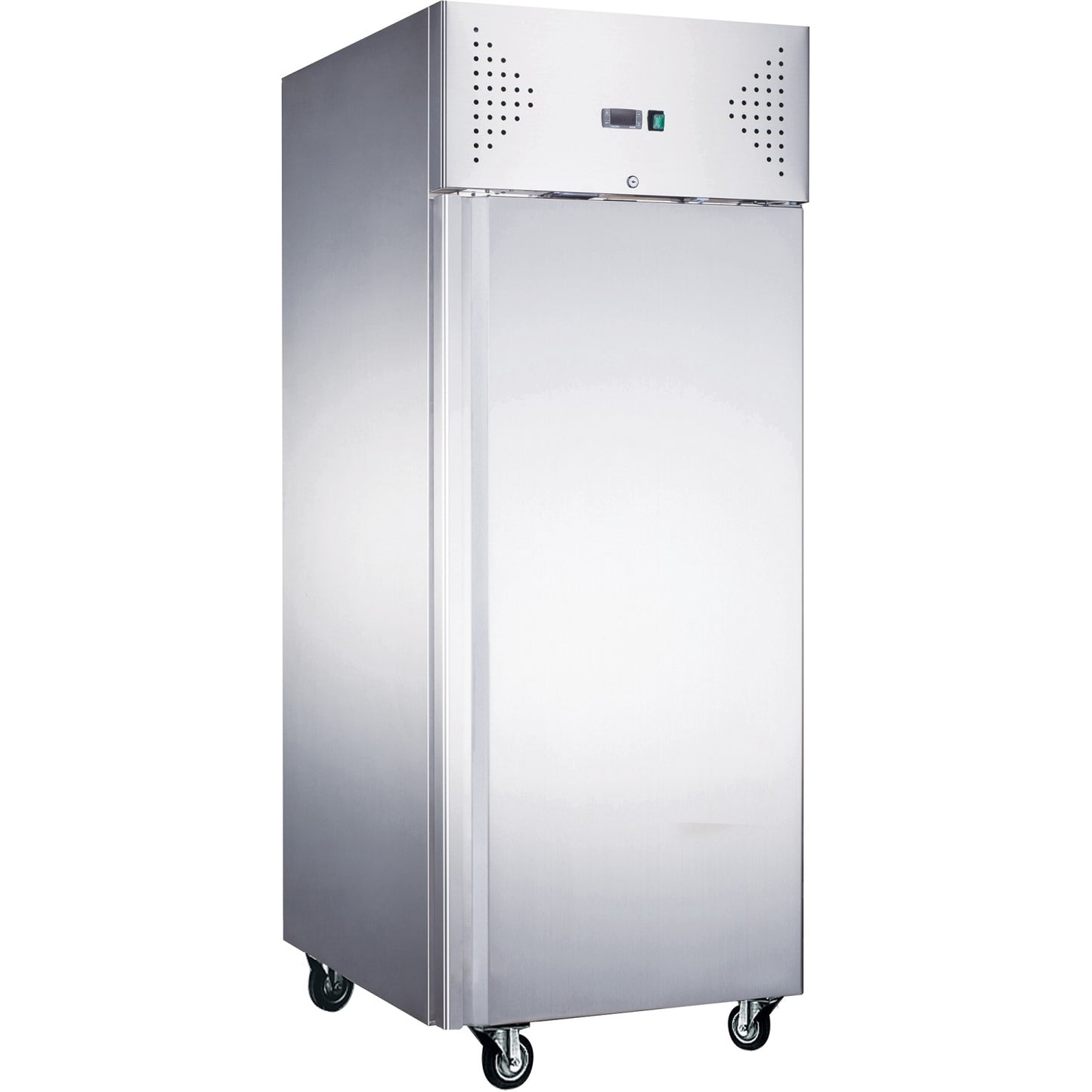 852lt Commercial Bakery Fridge Stainless Steel Upright cabinet Single door 800x600mm Ventilated cooling | R6080