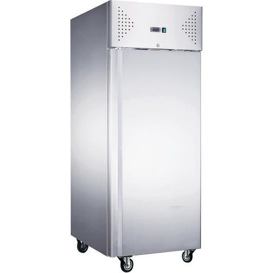 852lt Commercial Bakery Fridge Stainless Steel Upright cabinet Single door 800x600mm Ventilated cooling | R6080