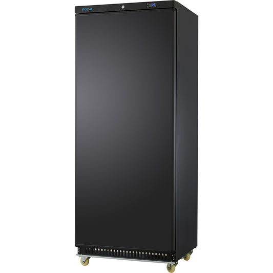 600lt Commercial Freezer Upright cabinet Black Single door | DWF600BC