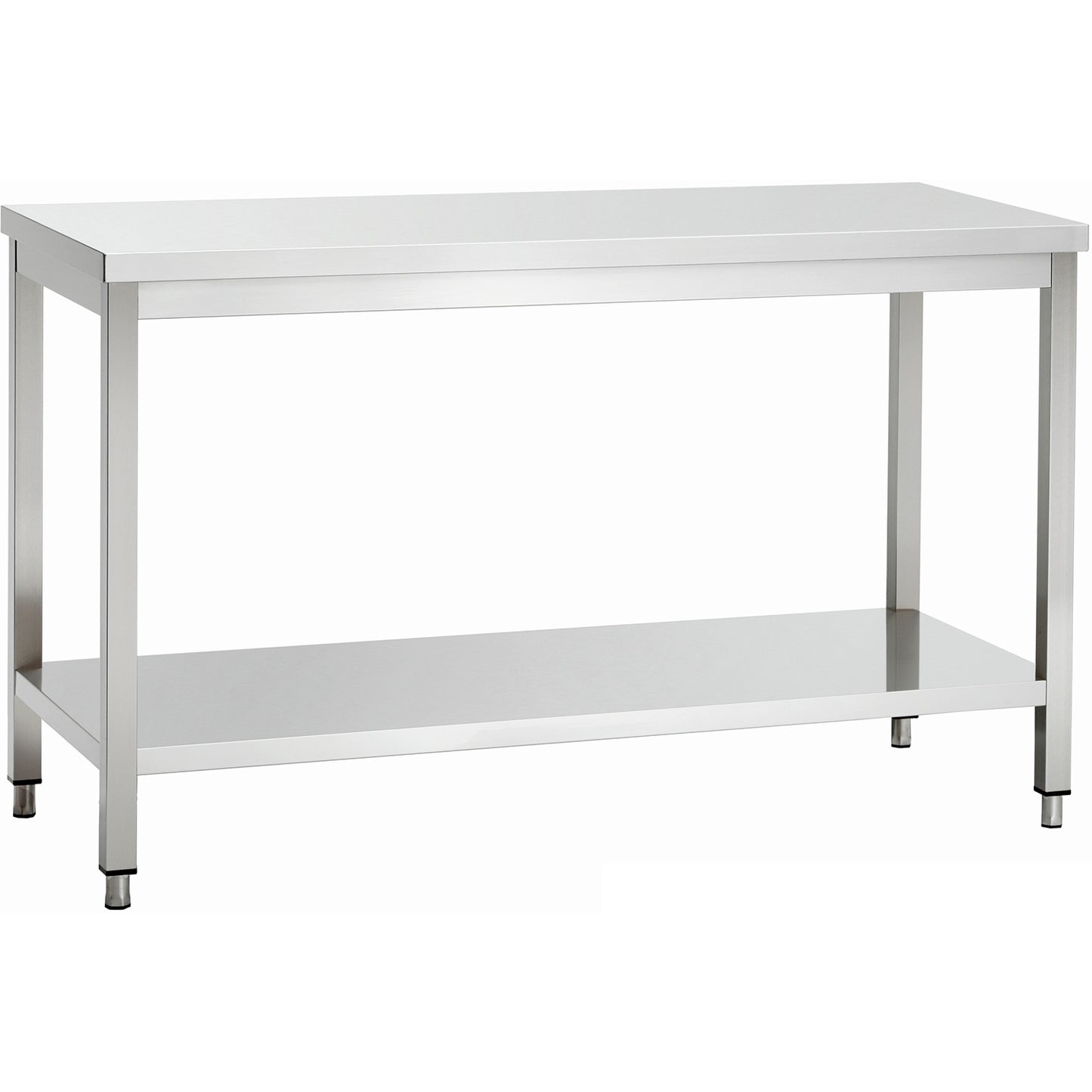 Professional Work table Stainless steel Bottom shelf 2000x700x850mm | VT207SL