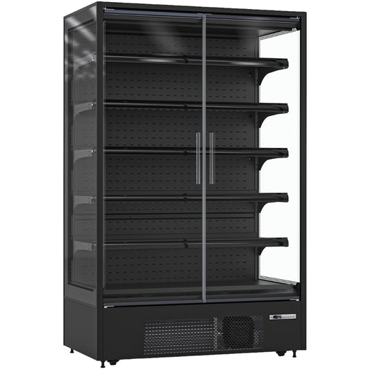 Two Glass Door Multideck Display Fridge 1330mm 990L | GTVGC1330E1