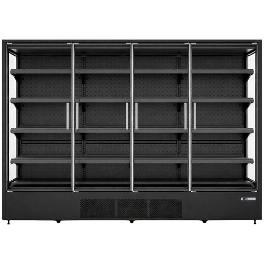 Four Glass Door Multideck Display Fridge 2580mm 1890L| GTVGC2580E1