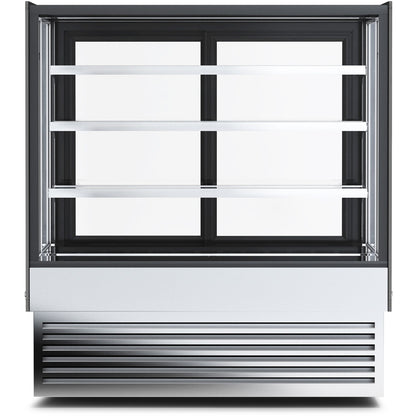 Display Merchandiser Fridge 760 litres with 3 shelves Black &amp; Stainless steel | HL1800B3