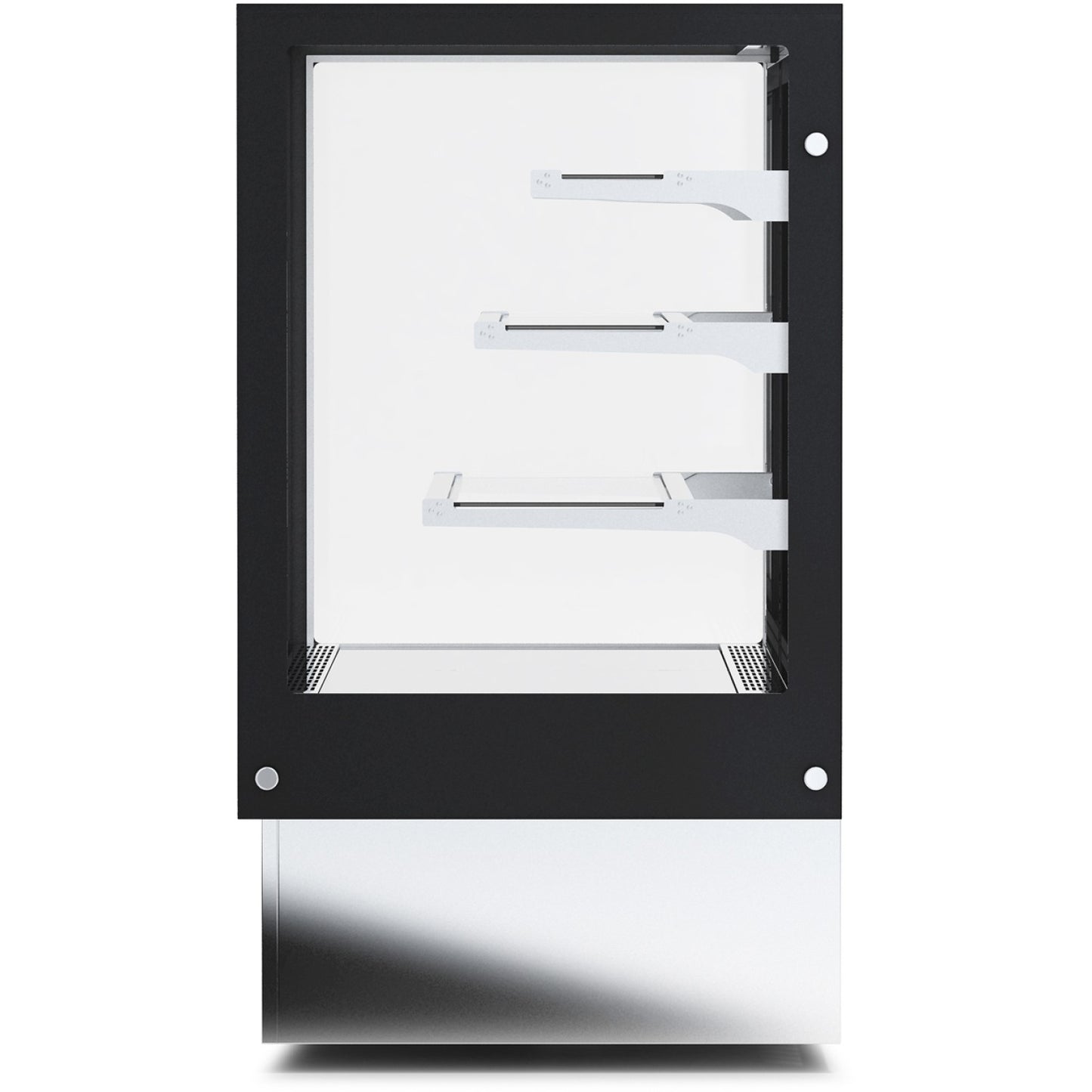 Display Merchandiser Fridge 760 litres with 3 shelves Black &amp; Stainless steel | HL1800B3