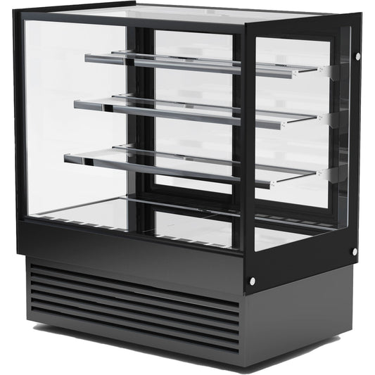 Display Merchandiser Fridge 500 litres 3 shelves Black | HL1200B3BLACK