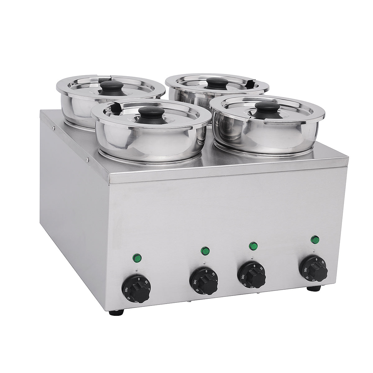 101050 -  Bain Marie with Hot Pot 3.5Lx4