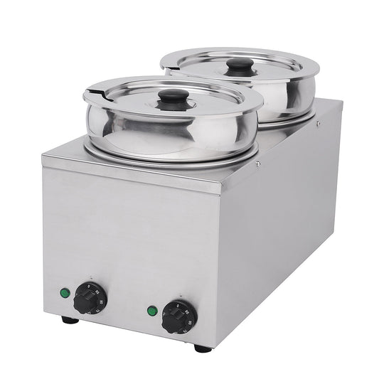 101048 -  Bain Marie with Hot Pot 3.5Lx2