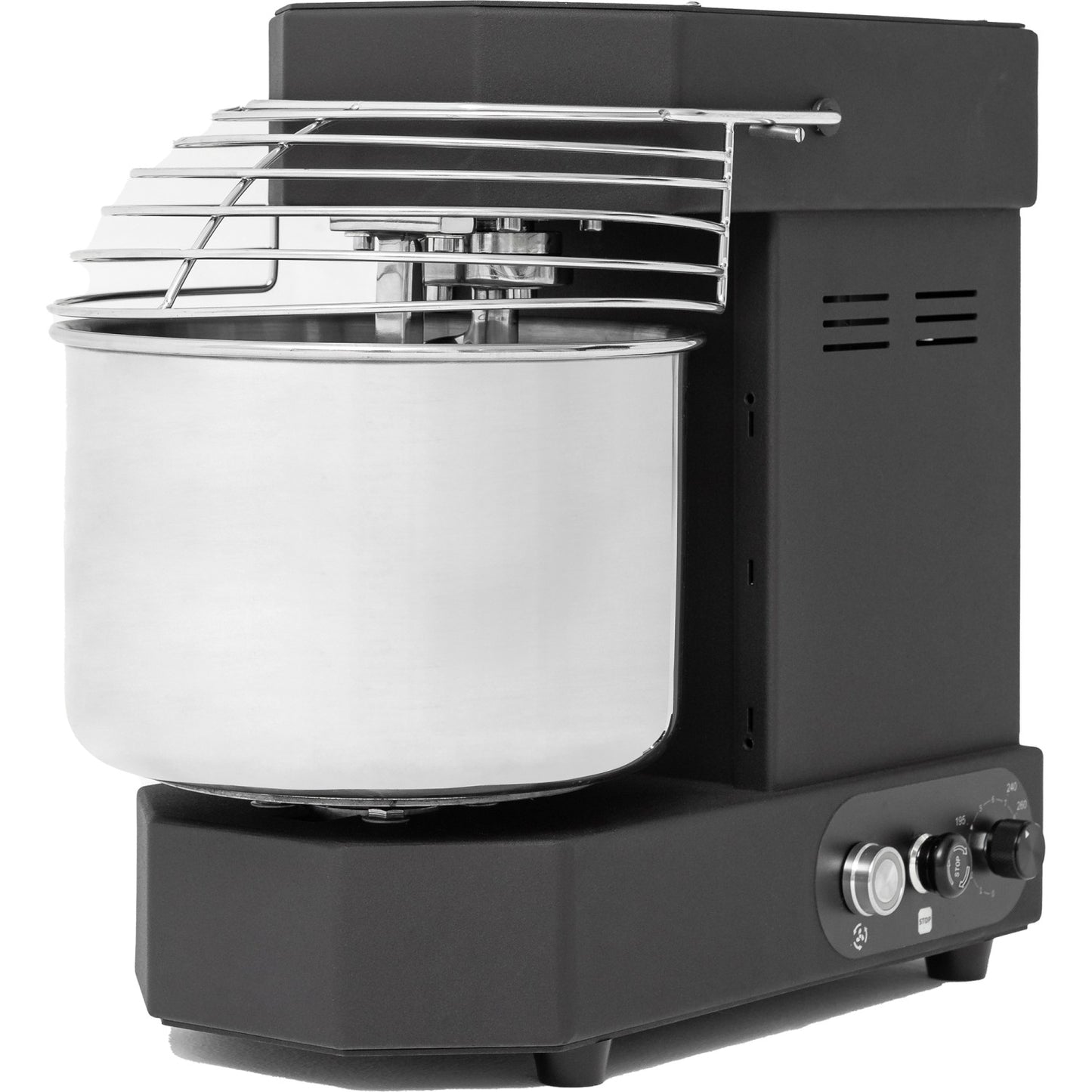 Commercial Table Spiral Dough Mixer 10L Stainless Steel Bowl 470x290x460mm | JMM404