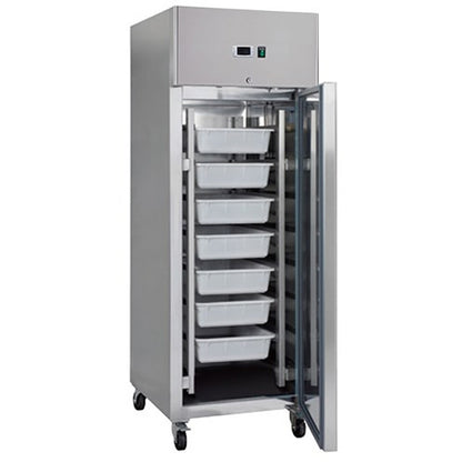 600lt Commercial Fish Fridge Stainless Steel Upright cabinet Single door Ventilated cooling | R600FISH