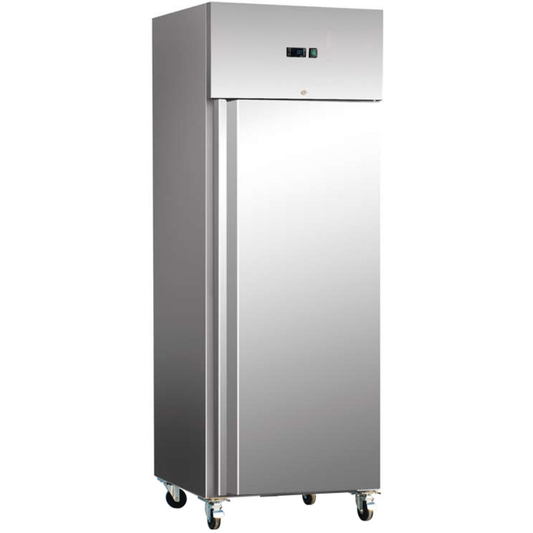 Commercial Fish Fridge 600 LT Stainless Steel Upright cabinet Single door Ventilated cooling