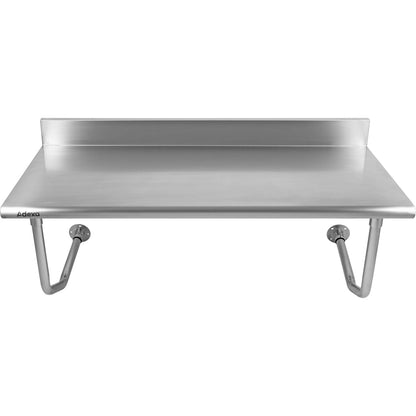 Professional Wall Mounted Work table Stainless steel 2000x700x900mm | WMTB70200