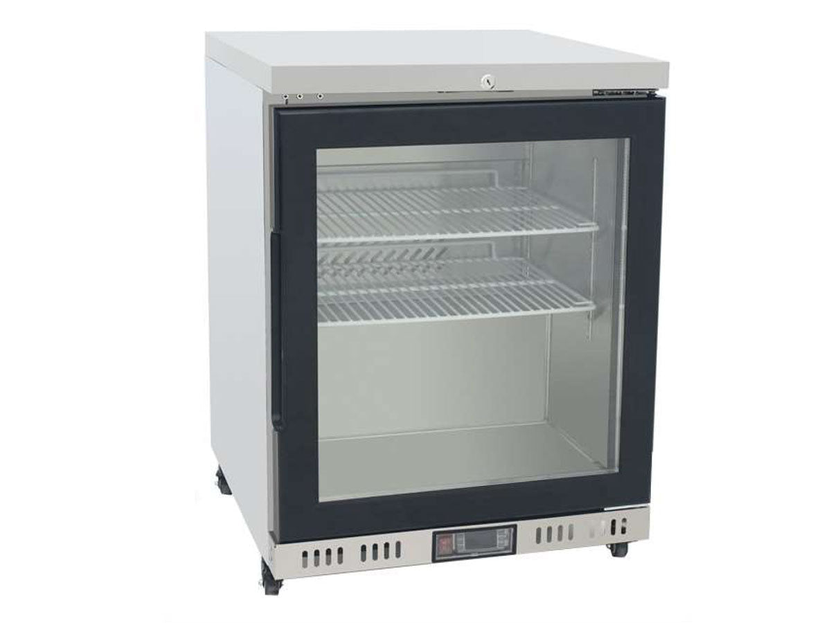 Atosa MBC24G Single Glass Door Refrigerator 145 Litres