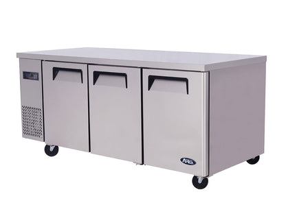 Atosa YPF9047GR Triple Door Undercounter Freezer 470ltrs