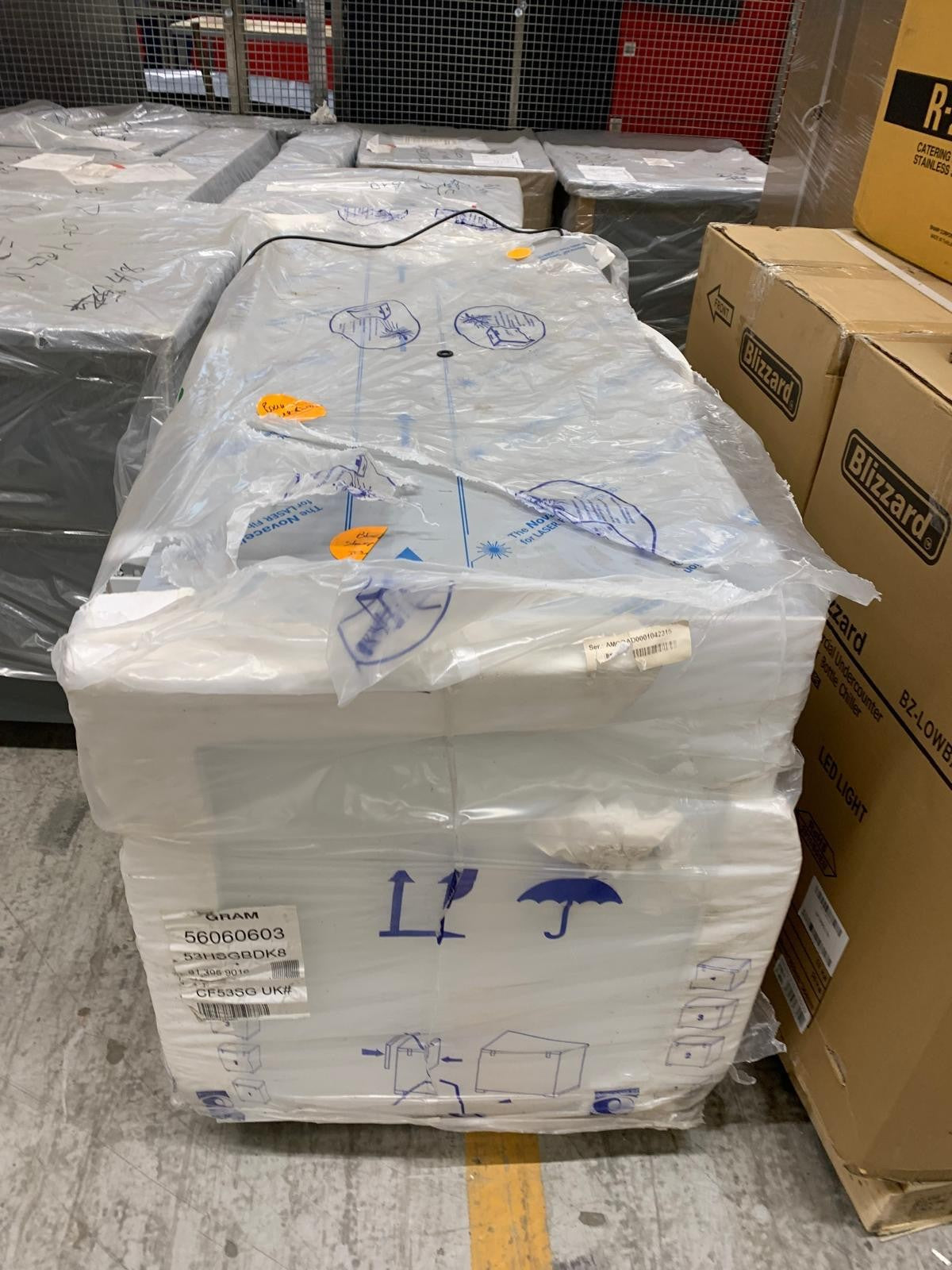 Hoshizaki Chest Freezer 491 Litre Stainless Steel Work Top 150x73x90cm - B Grade