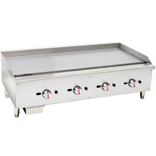 Gas Countertop Griddle - Quad Control