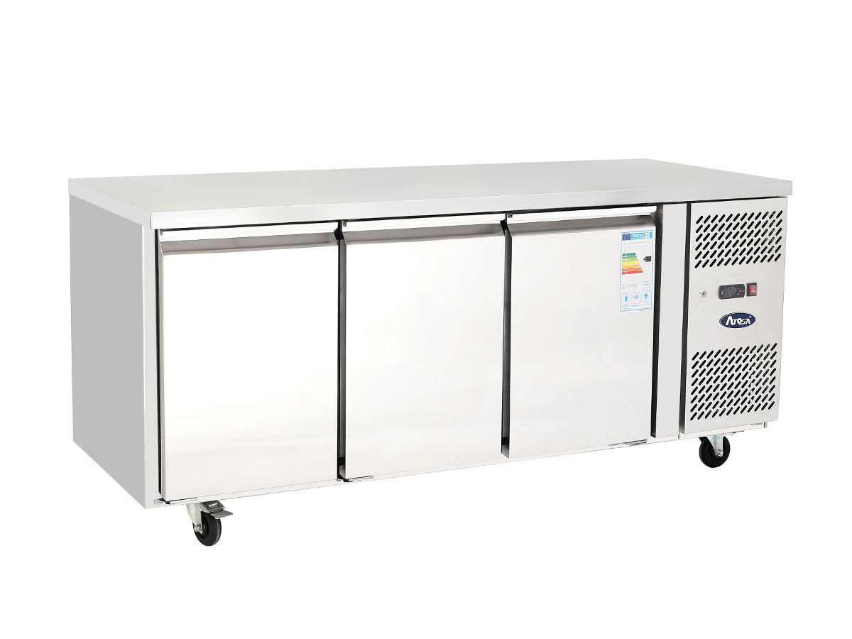 Atosa EPF3472HD Three Door Counter Freezer 420ltrs