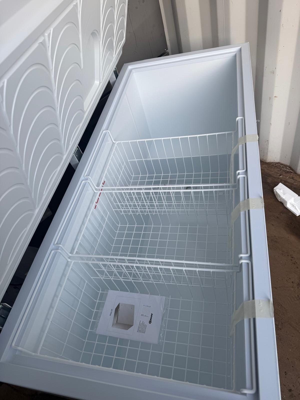 Hoshizaki Chest Freezer 491 Litre Stainless Steel Work Top 150x73x90cm - B Grade