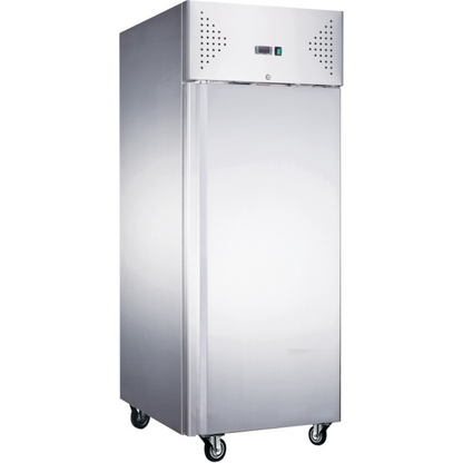 Commercial Bakery Fridge 852lt Stainless Steel Upright cabinet Single door 800x600mm Ventilated cooling