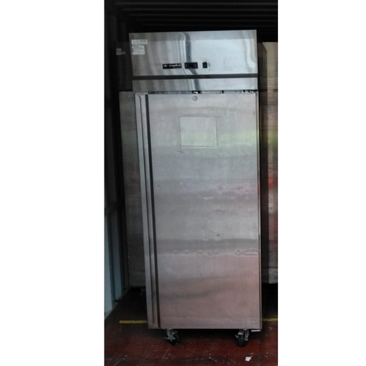 Single Door Commercial Refrigerator – Stainless Steel Upright Fridge - Refurbished
