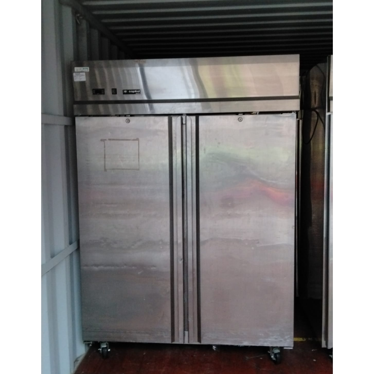 Double Door Commercial Refrigerator – Stainless Steel Upright Fridge - Refurbished