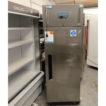 600L Single Door Commercial Freezer – Stainless Steel | Used and Fully Working
